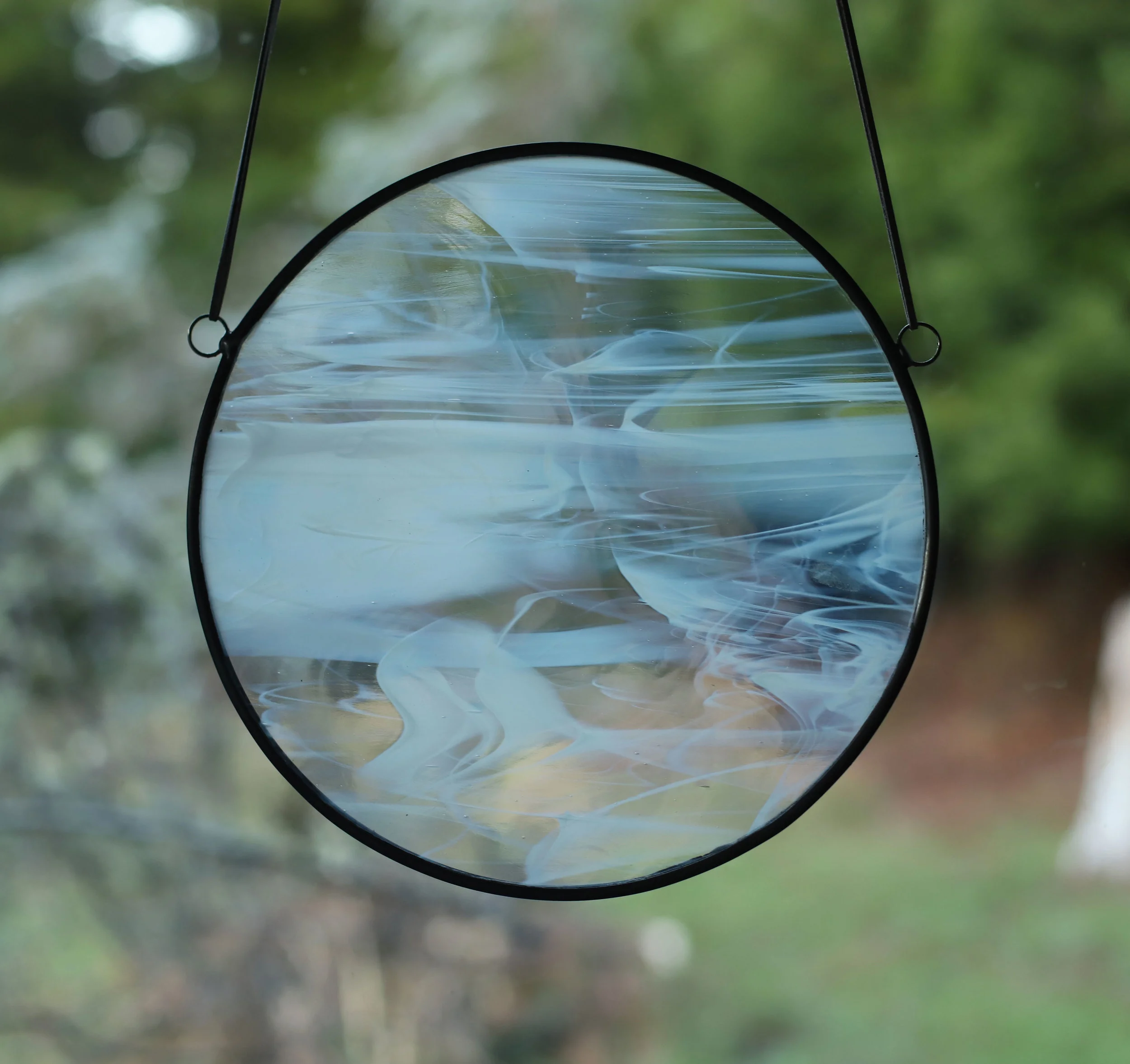 Full Moon / www.bandsofcolor.com / Stained Glass