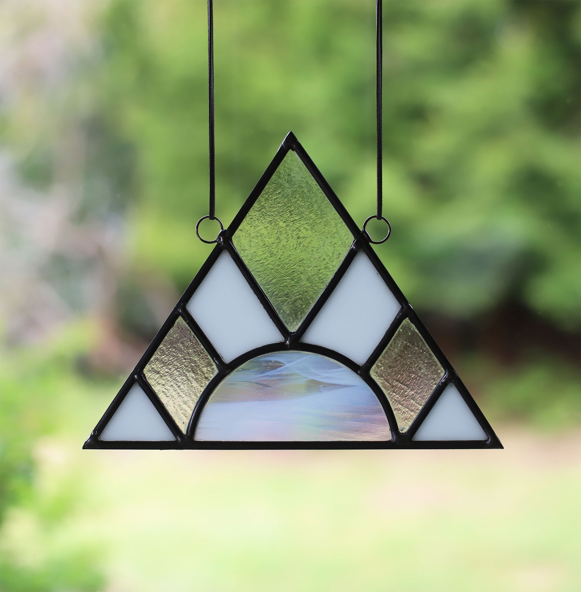 Moon Goddess / www.bandsofcolor.com / Stained Glass