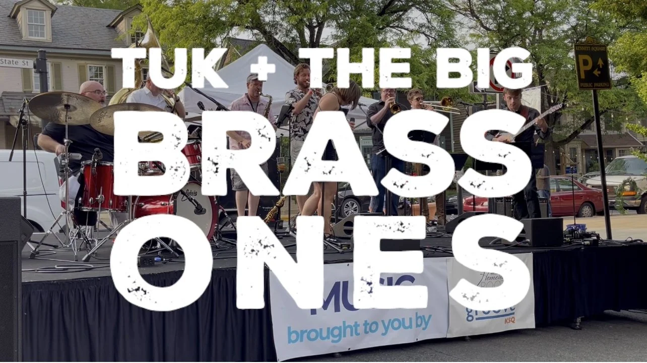 The Big Brass Ones live at Kennett Summerfest 2024