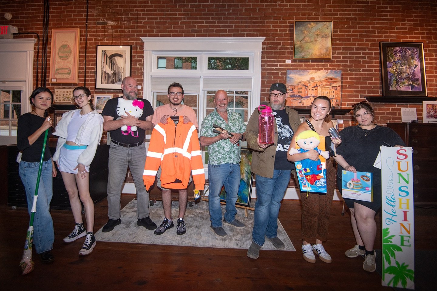 Meet our casts for Hickory Playground 8! Slide 1- Meet all of our talented playwrights from (L to R)- Ava Pendley, Charlotte Dick, Lee Shackelford, Austin Arditti, David Nields, Eric Seale, Grace Bollinger and Destre Tashjian. Slide 2- Ava Pendley (L
