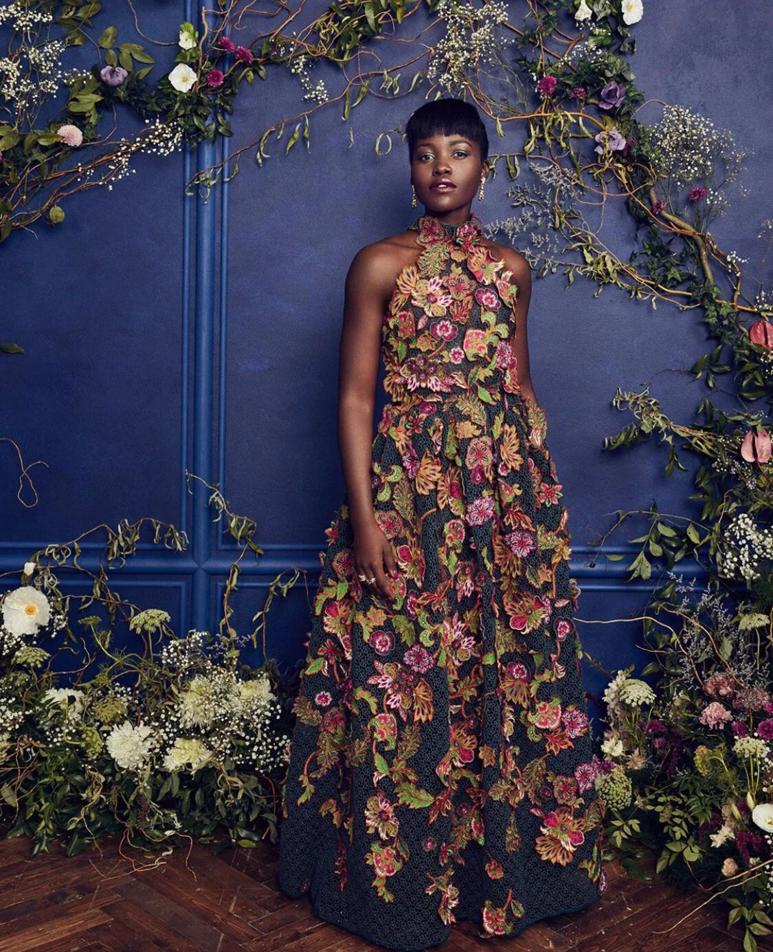   Oscars floral installation   photo: Sami Drasin   