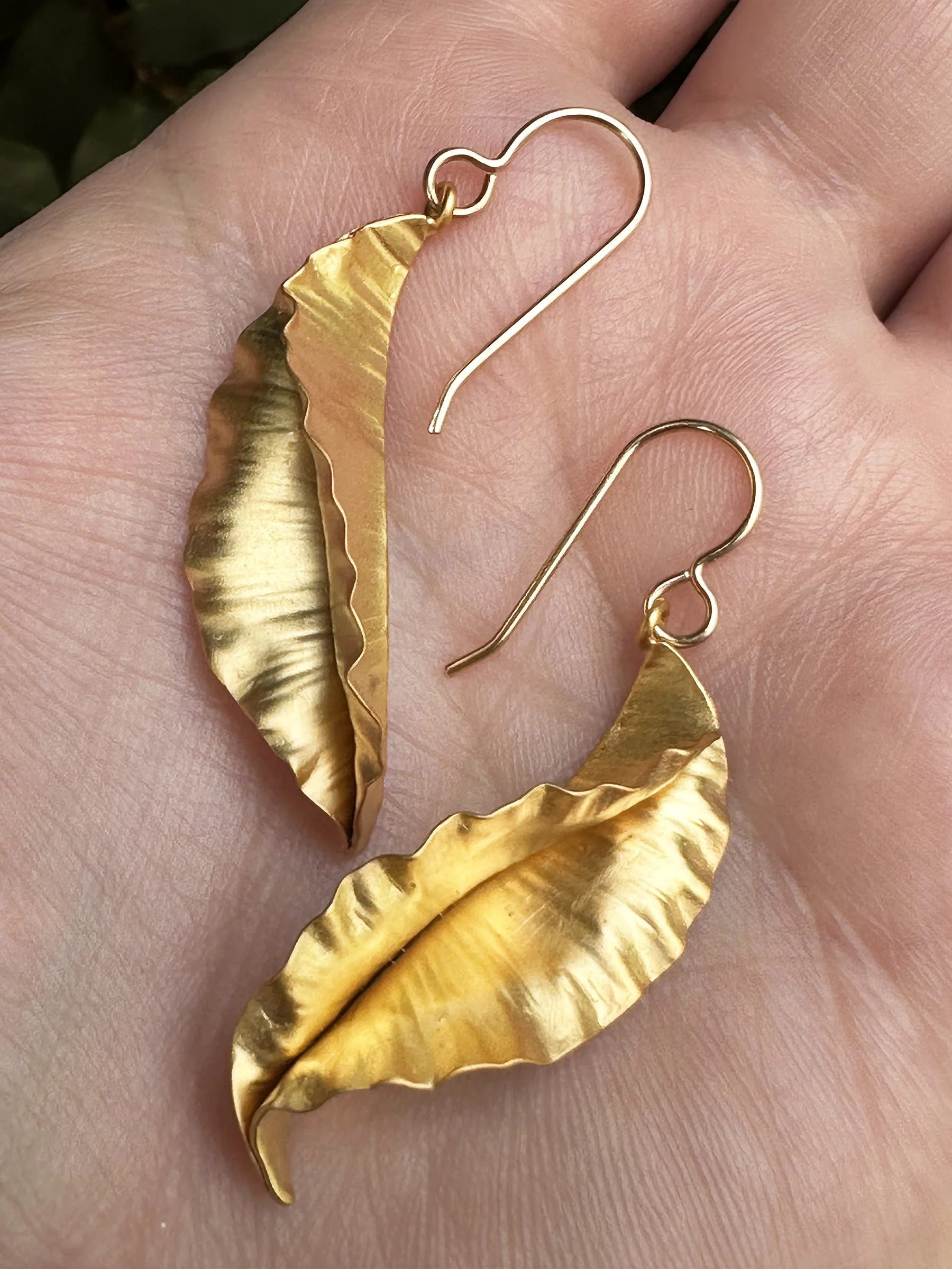 Vitrice McMurry_gold leaf earrings 4.jpg