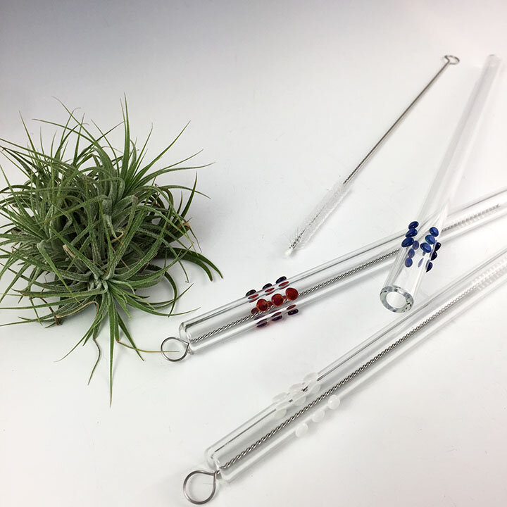 10 Smoothie Glass Straws — POLLACK GLASS STUDIO & GALLERY