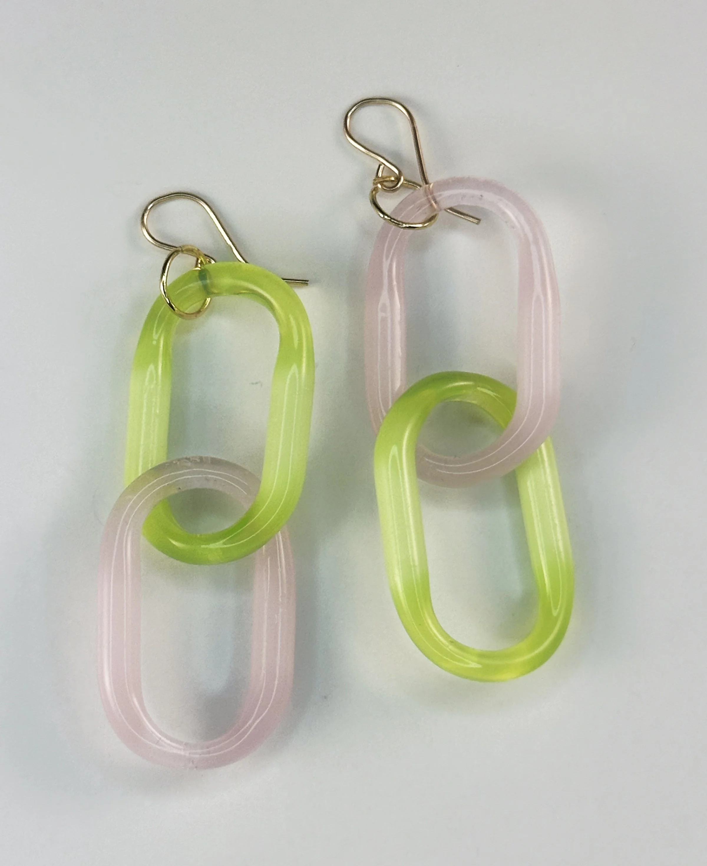 Abby Greenbaum Pink and Grn Earrings 2.jpg