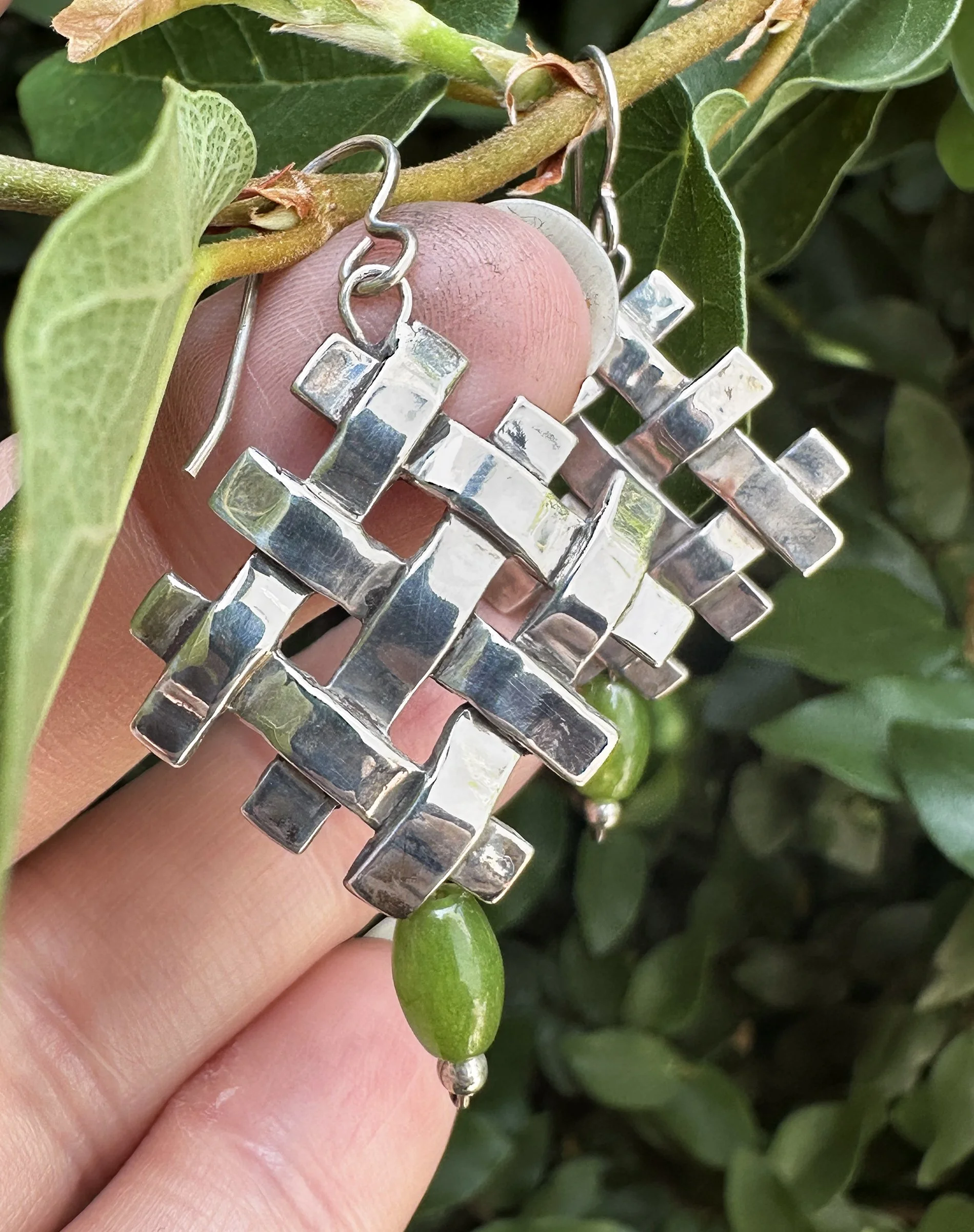 Vitrice McMurry_Silver Lattice Earrings 5.jpg