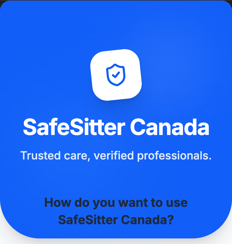 Safe Sitter Canada 