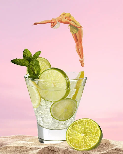 need-a-drink-collage- vintage-karenlynch-leafandpetal