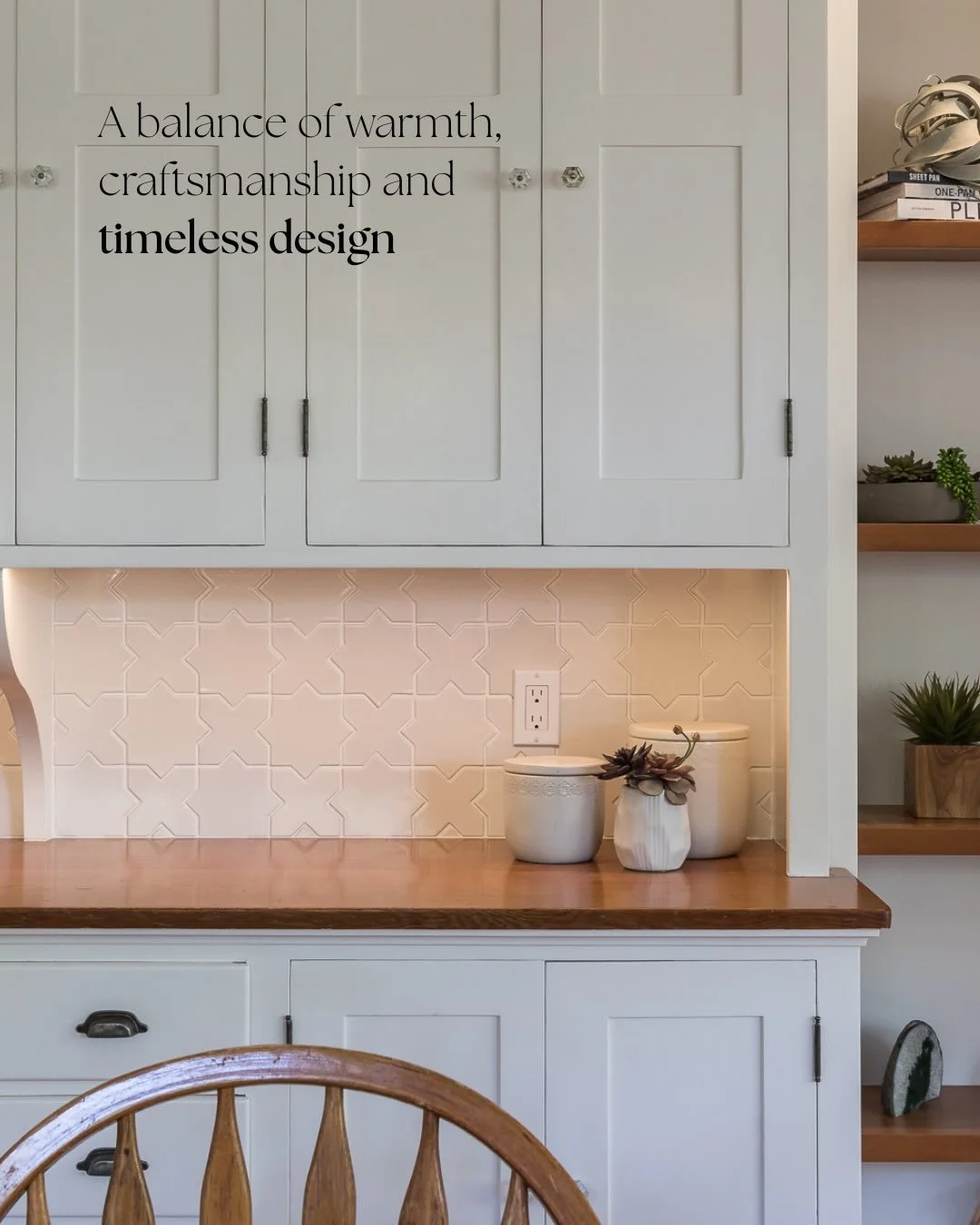 Some kitchens are designed to simply look beautiful. Others are designed to be lived in.

This space balances timeless character with modern functionality, creating a kitchen that feels warm, welcoming and effortlessly practical. From the handcrafted