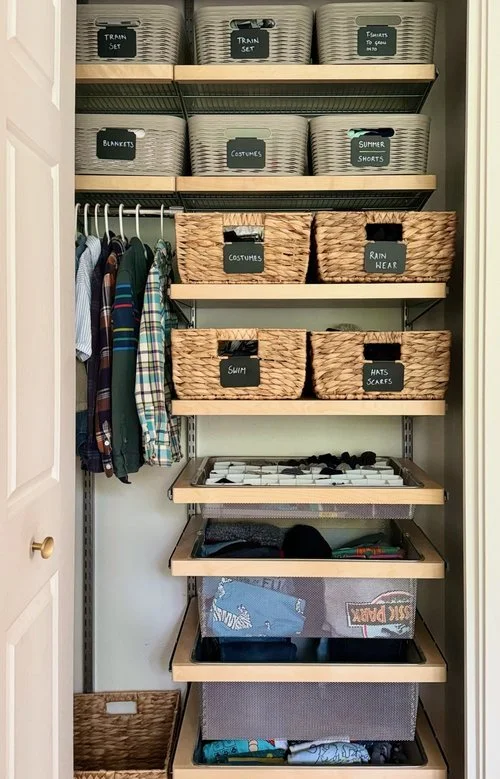 Studio Squire | Interior Design | Marin and SF Bay Area | Neatly Bay Closet