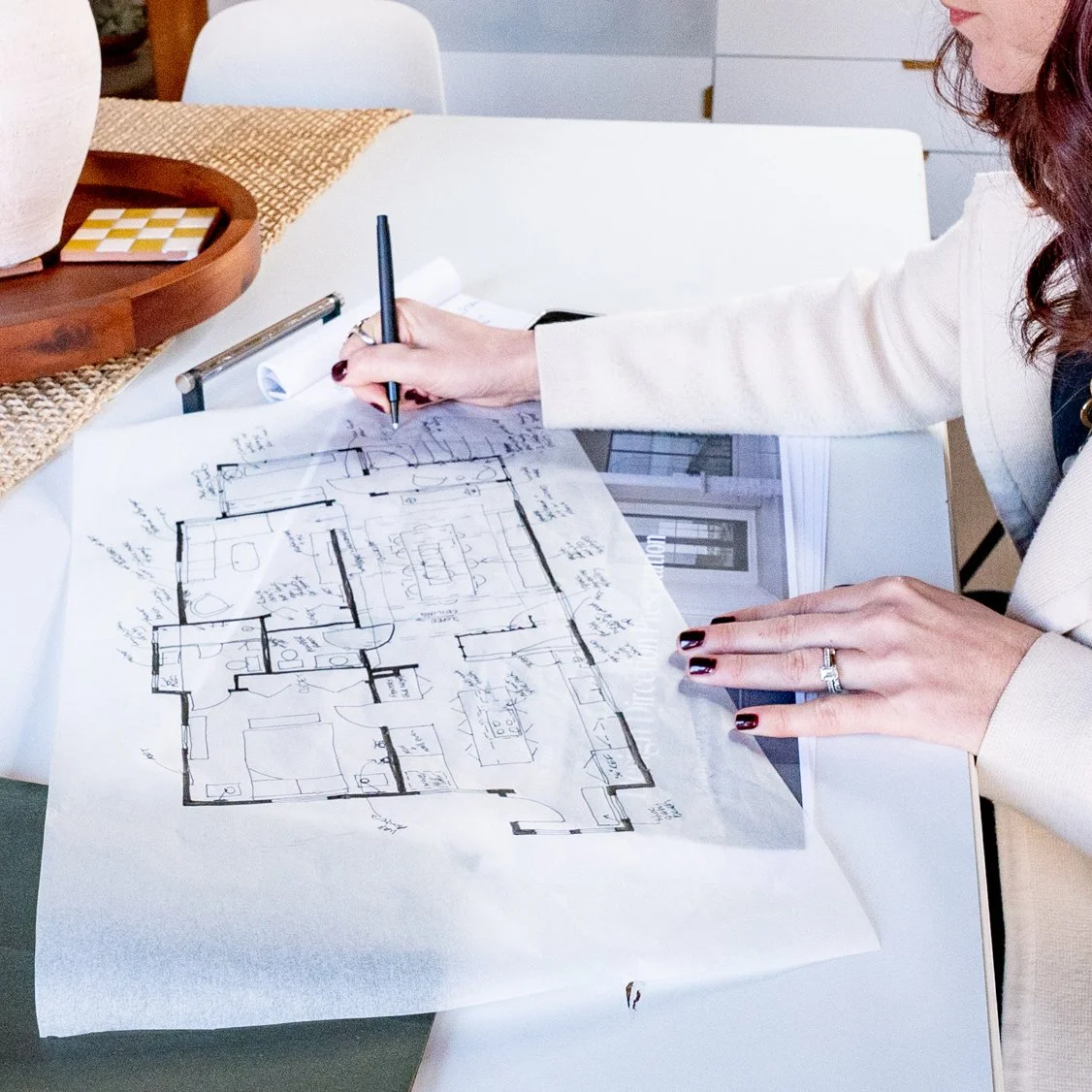 Studio SQUIRE | Interior Design | Marin and SF Bay Area | Hand Drafting