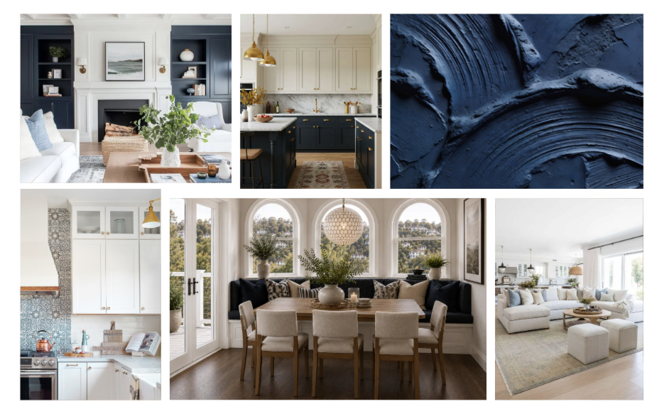 Home renovation in Corte Madera inspiration board by Studio SQUIRE