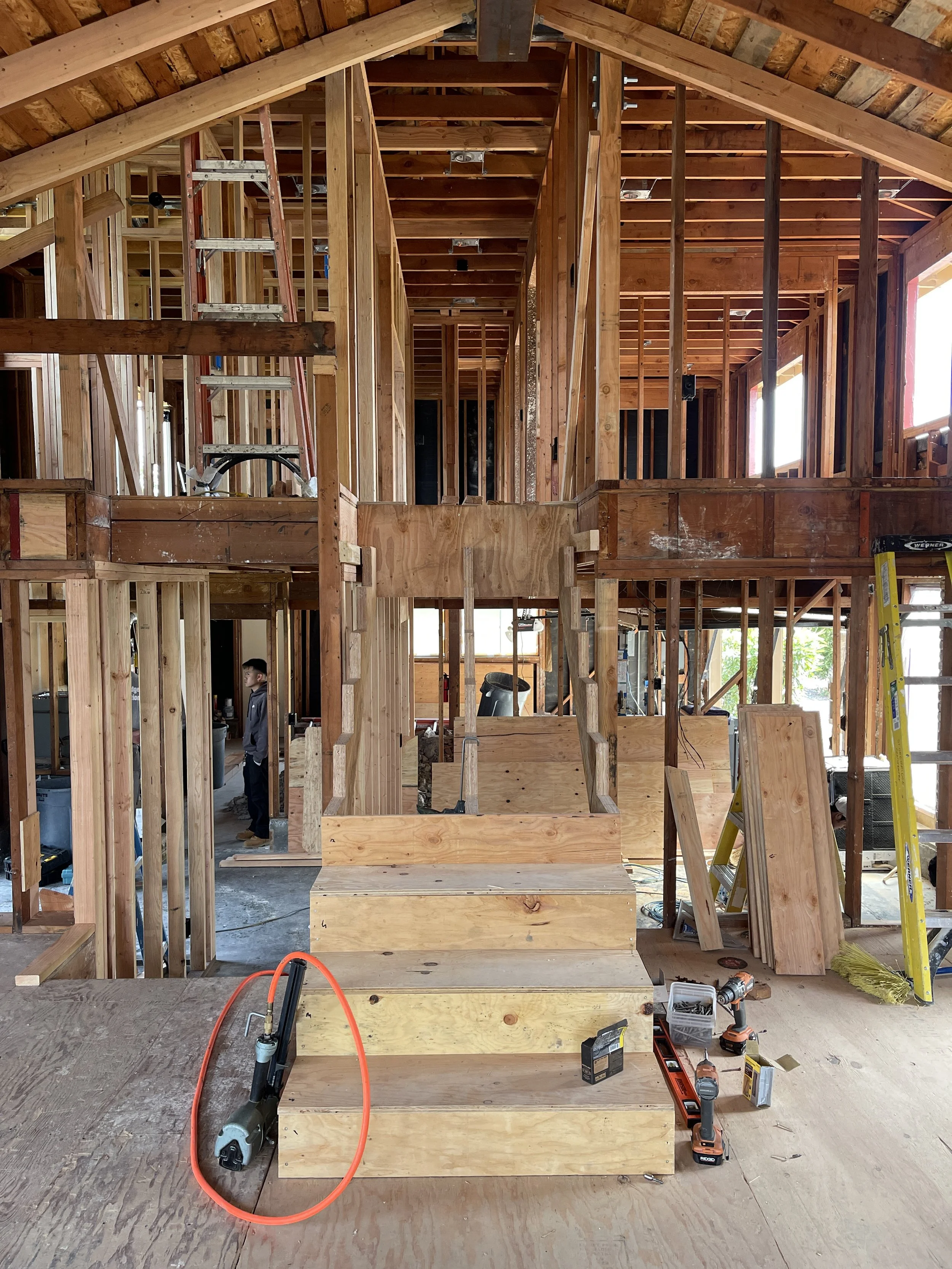 Studio SQUIRE | Interior Design | Marin and SF Bay Area | Construction Progress