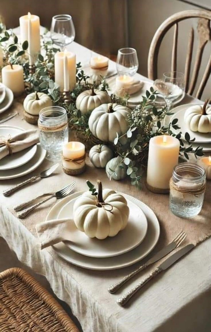 Studio SQUIRE | Interior Design | Marin and SF Bay Area | Farmhouse Thanksgiving Table