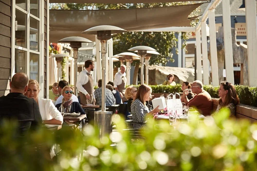 Studio SQUIRE | Interior Design | Marin and SF Bay Area | Marin Country Mart | Outdoor Dining