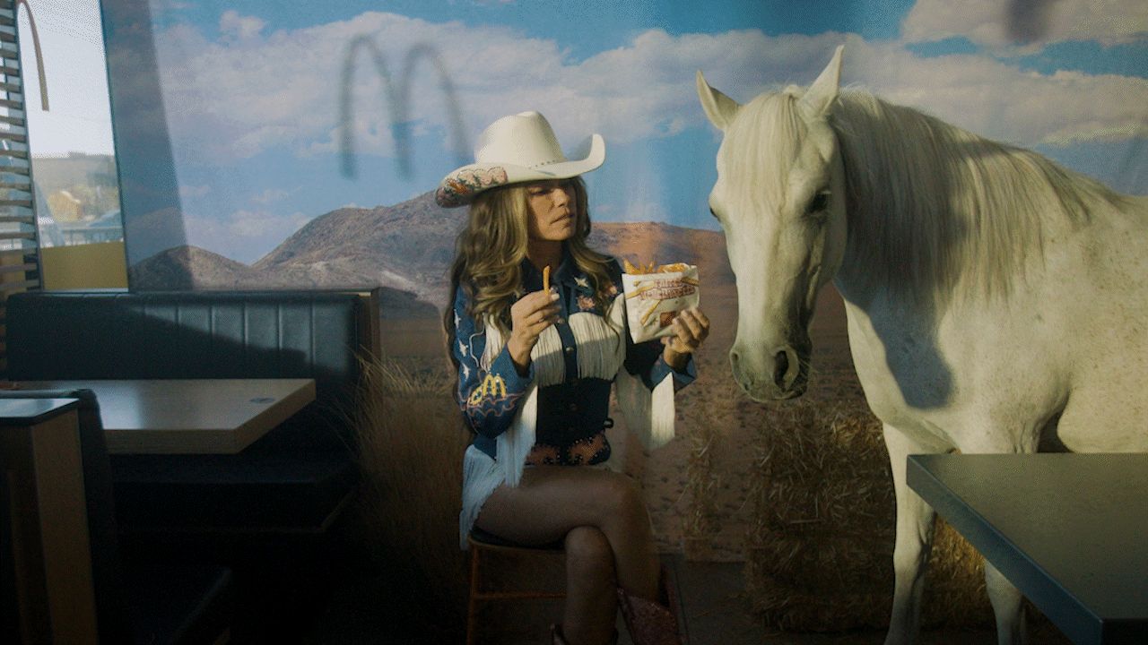 McDonald's Commercial - "All Dressed Up" with Shania Twain