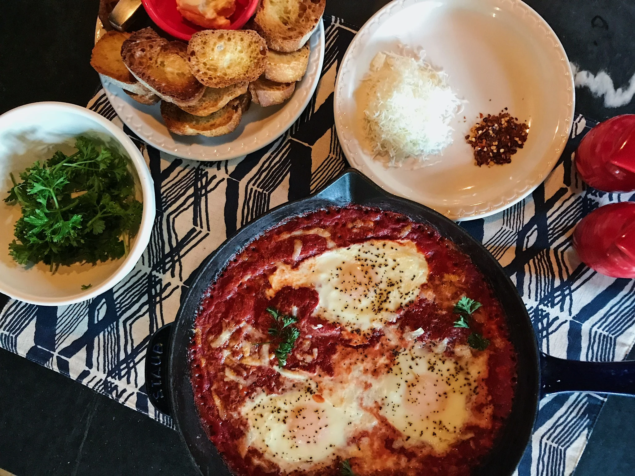 Shakshuka a.k.a. Eggs in Purgatory