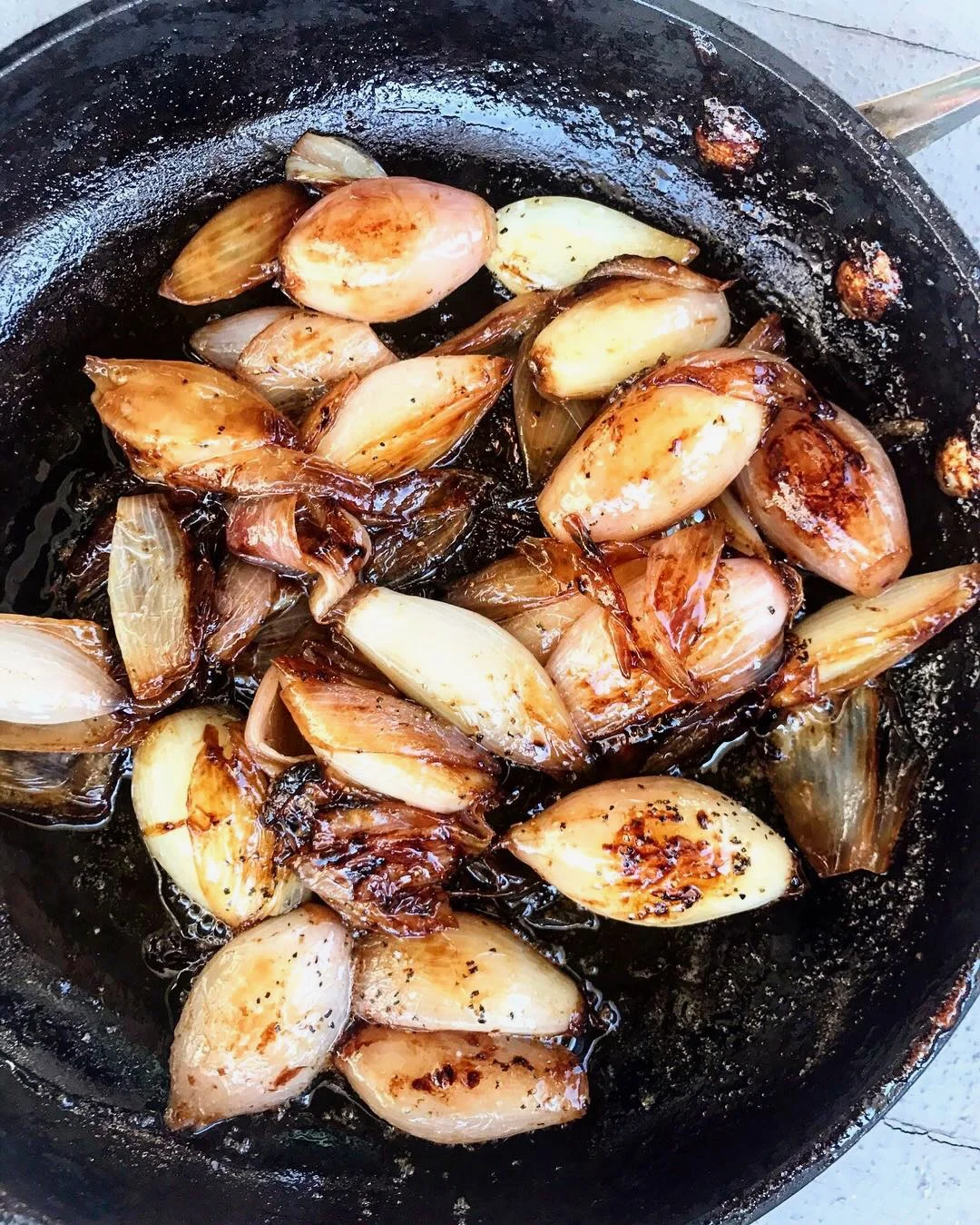 Glazed Shallots