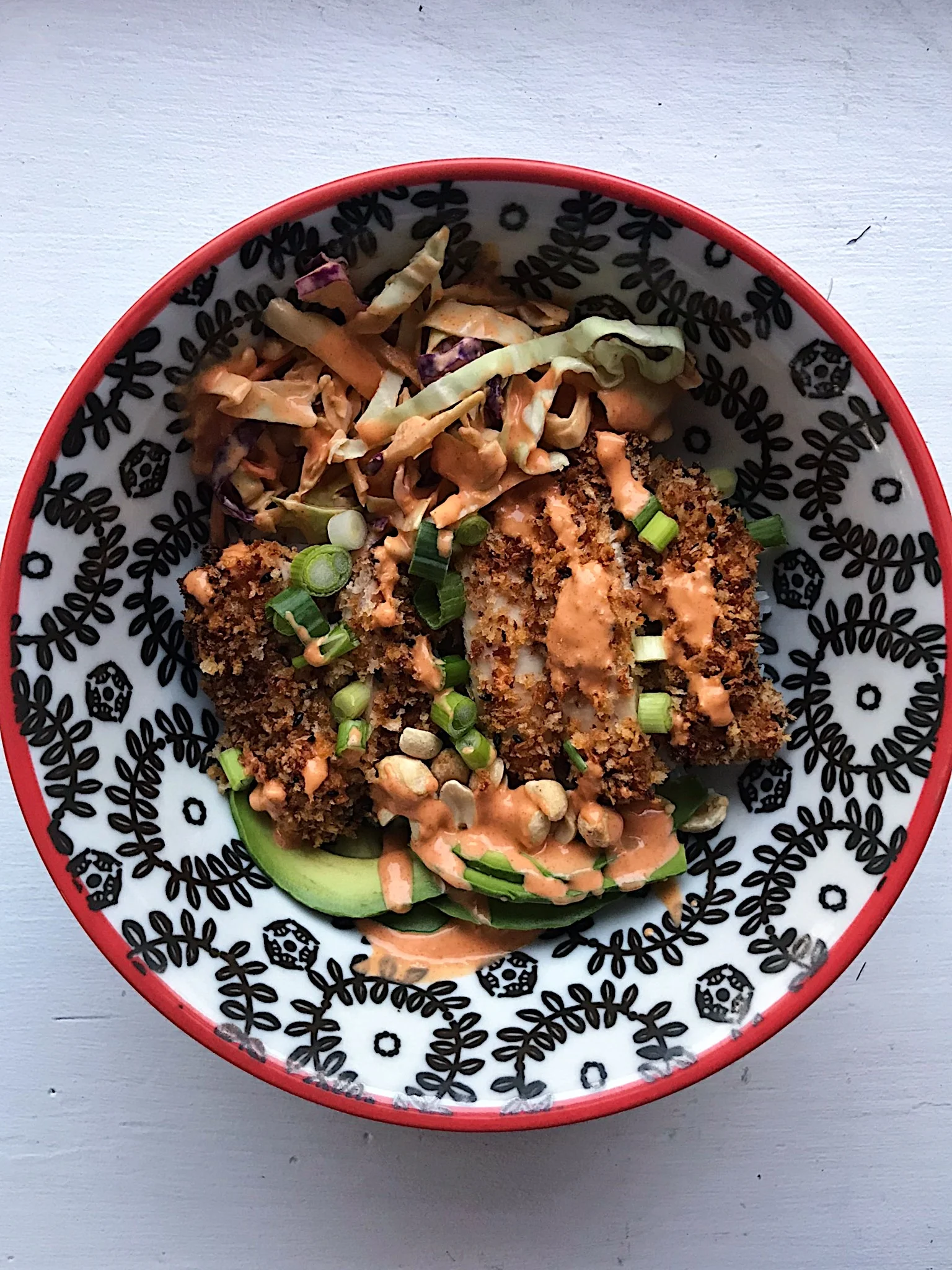 Gochujang Crispy Chicken Bowls