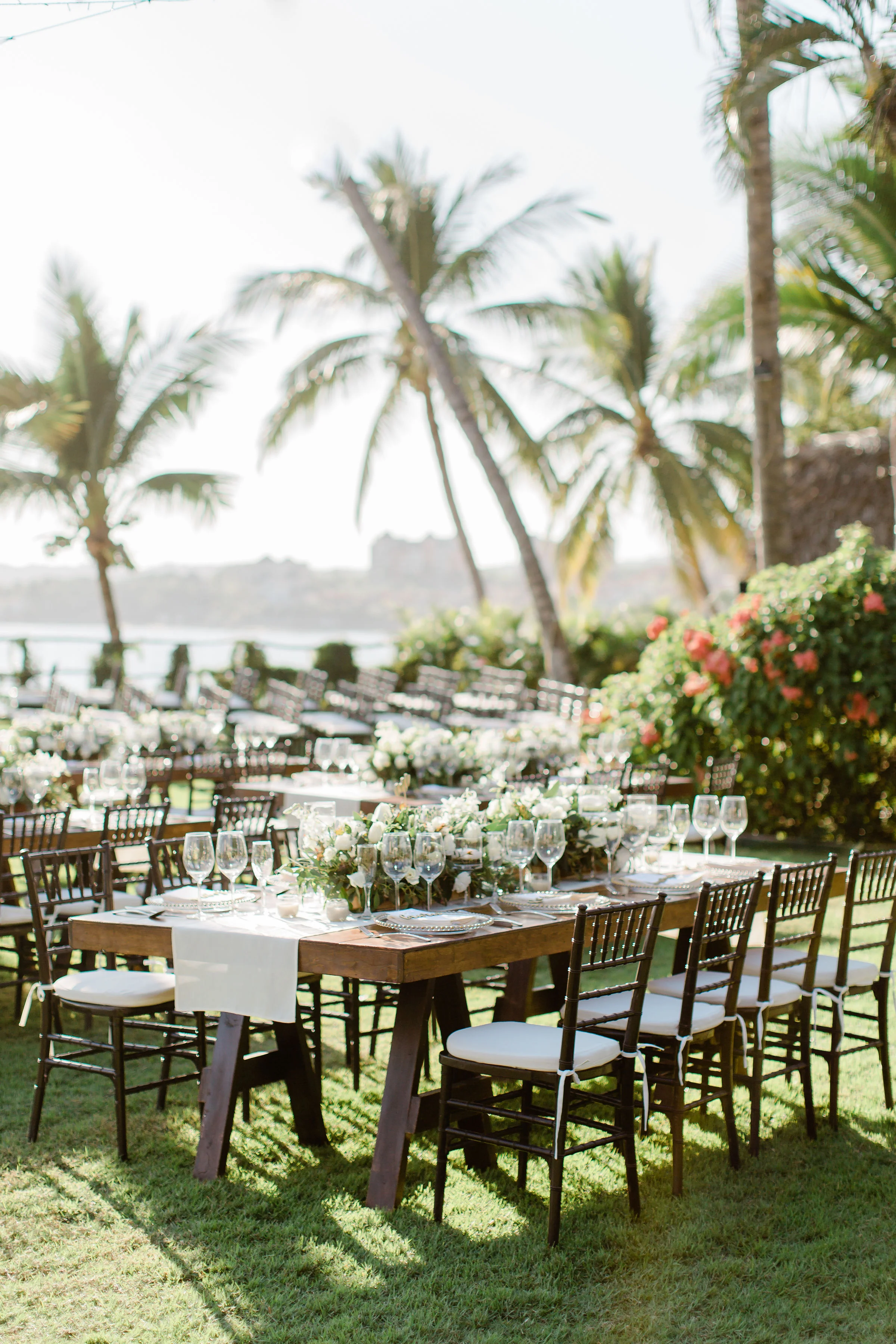 table set ups in puerto vallarta wedding