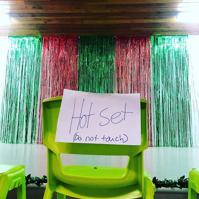 We were too enthralled watching the Pt Chev Drama Christmas show we didn&rsquo;t take any photos of the actual show! It was amazing!!!! Shout out to The Husband and Miss 10 for decorating our stage as they have done for most of our productions. Could