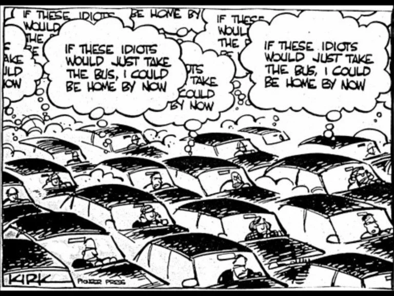 Tycker vi verkligen att bilköer är dåliga?