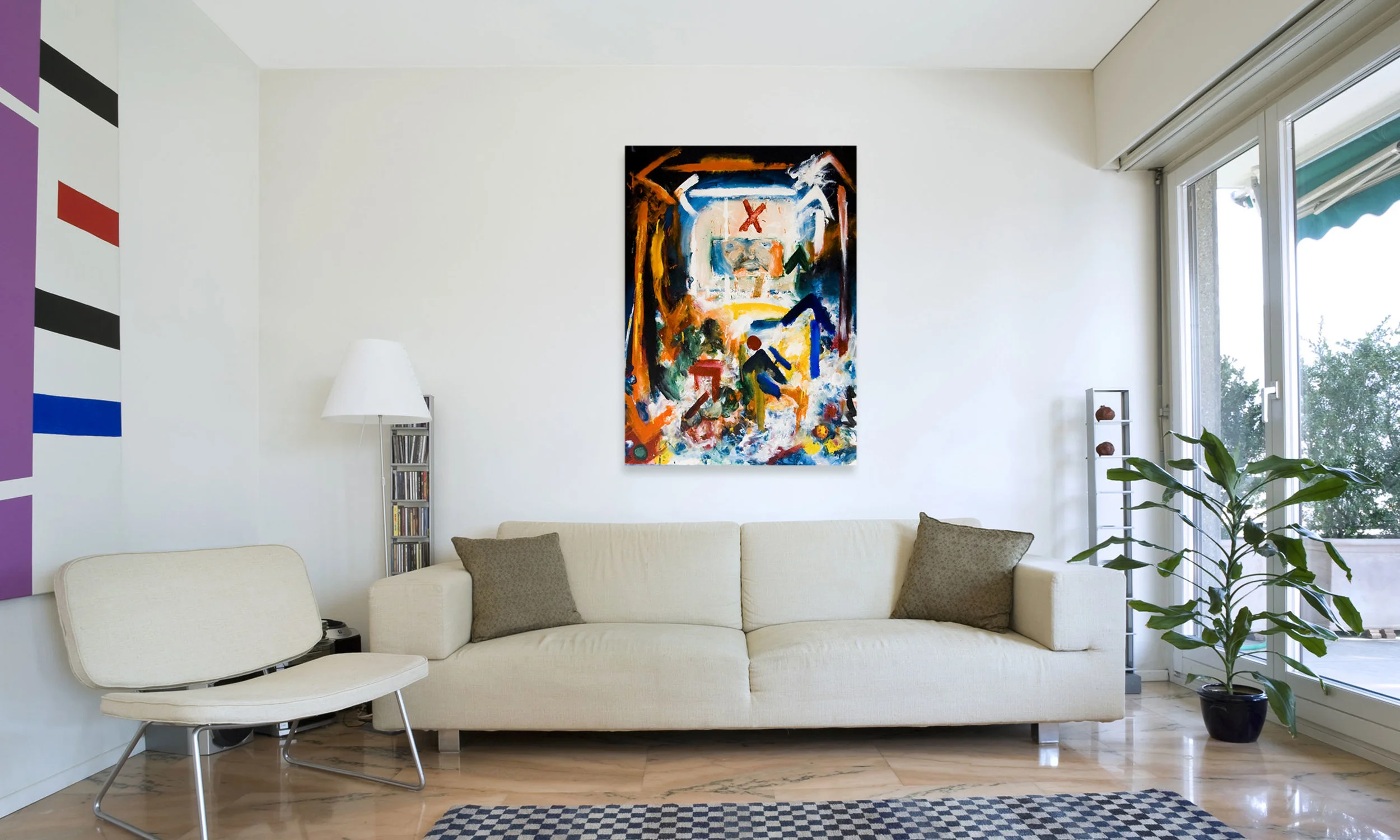 Man At Rest - Installation  [SOLD]