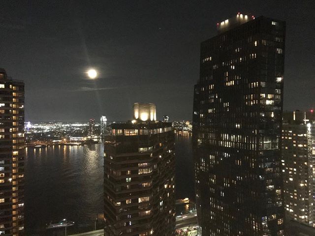 Moon Over Brooklyn. (Brooklyn Moon)