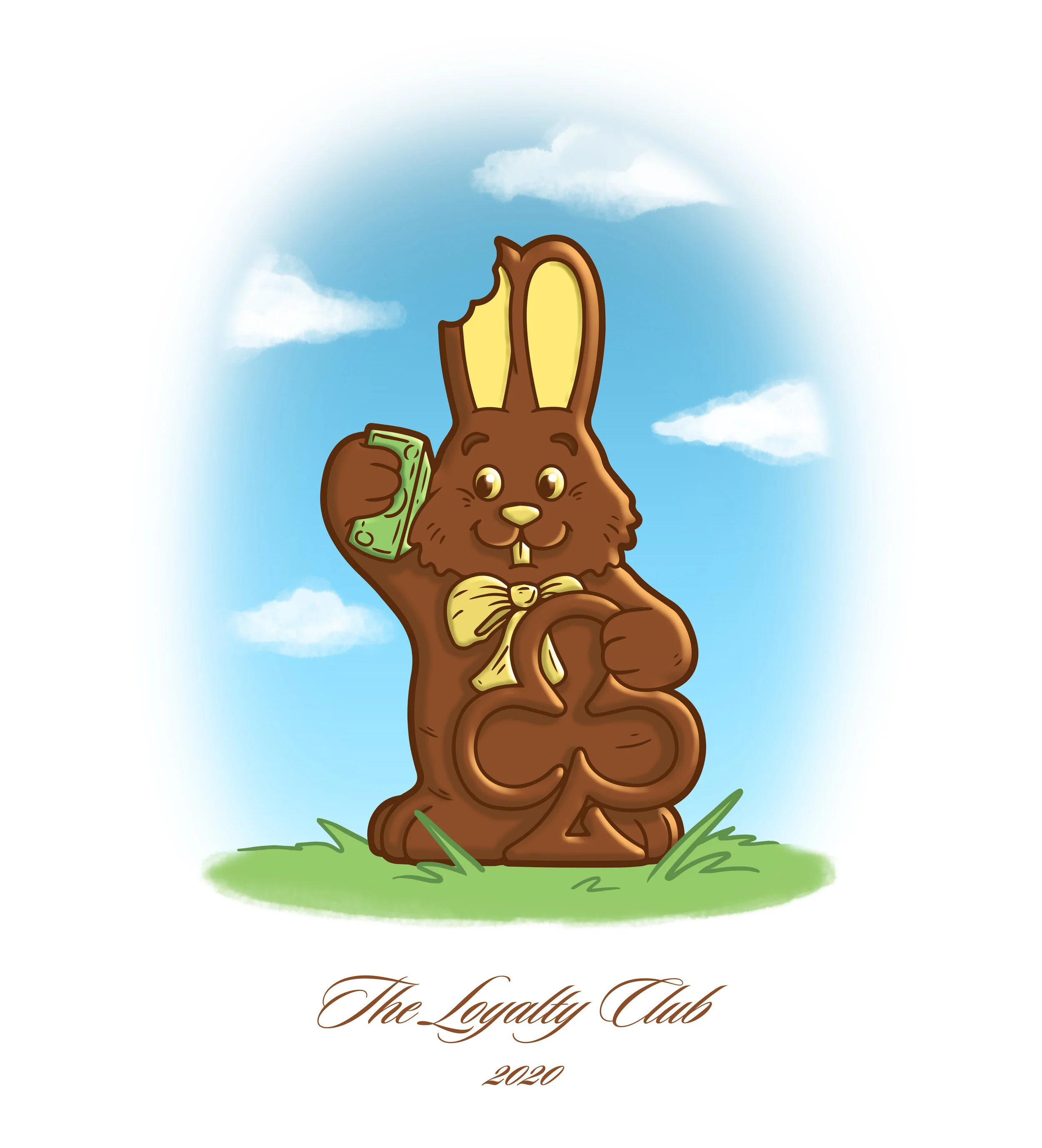 Unreleased Easter design for The Loyalty Club