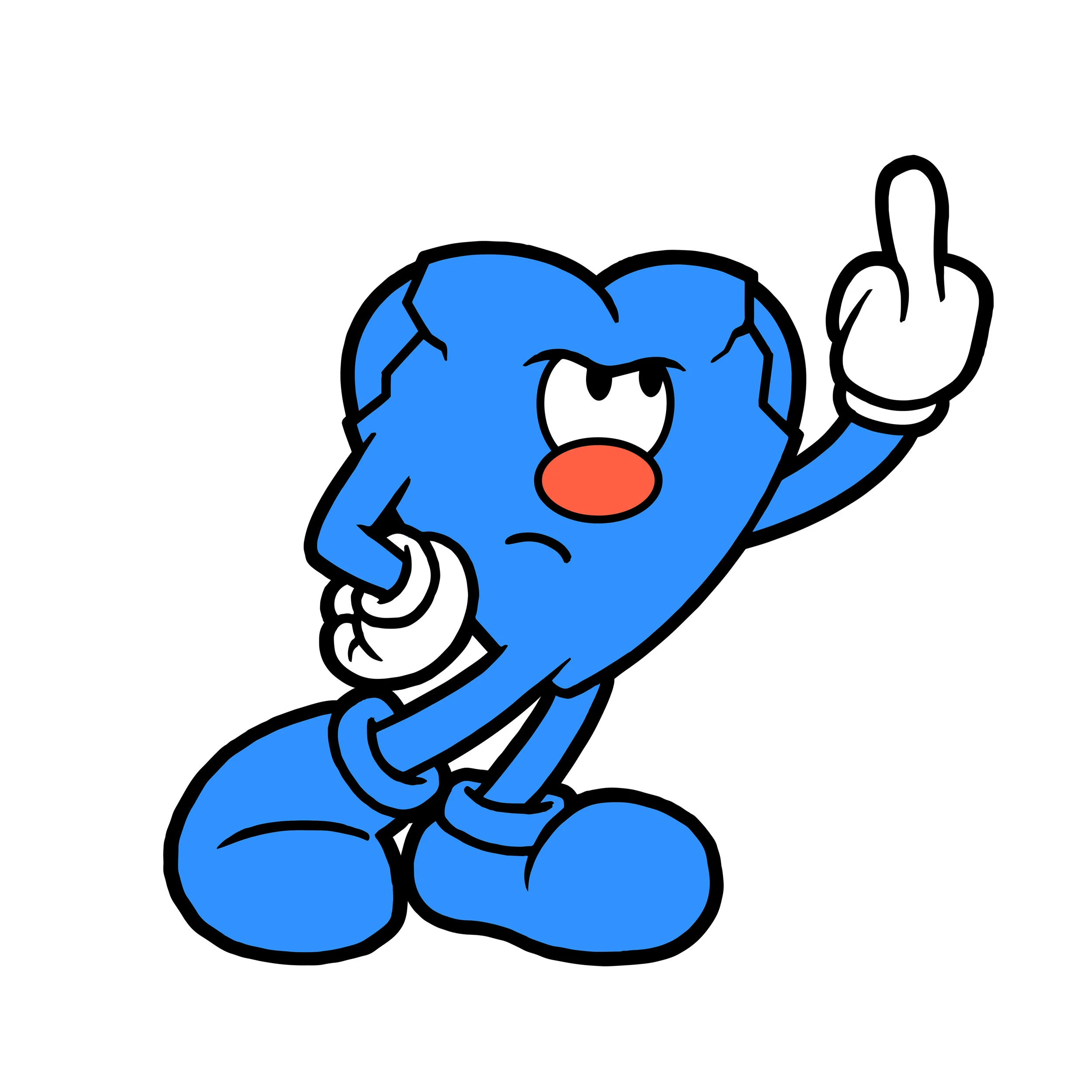 Ouch! Original character, designed by and for Mike G. 