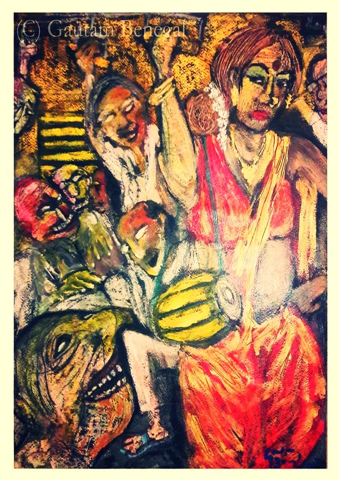  Art work entitled 'Hijra' by Gautam Benegal.