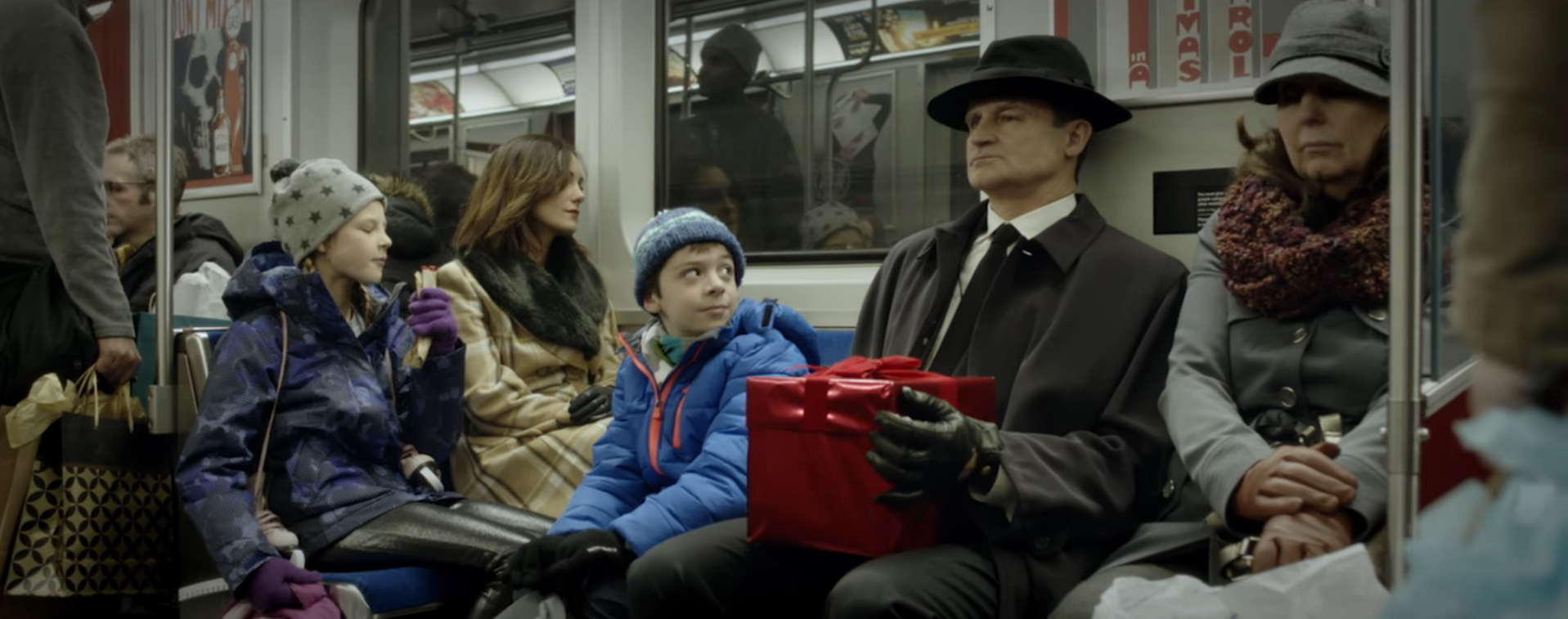 "The Box," a family travels on a train and meets a man with an unusual gift.