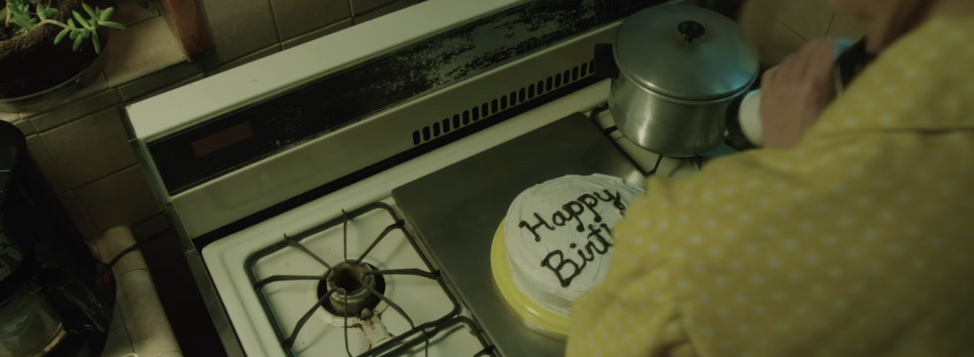 "Her Only Living Son," a mother prepares a cake for her son's 18th birthday.