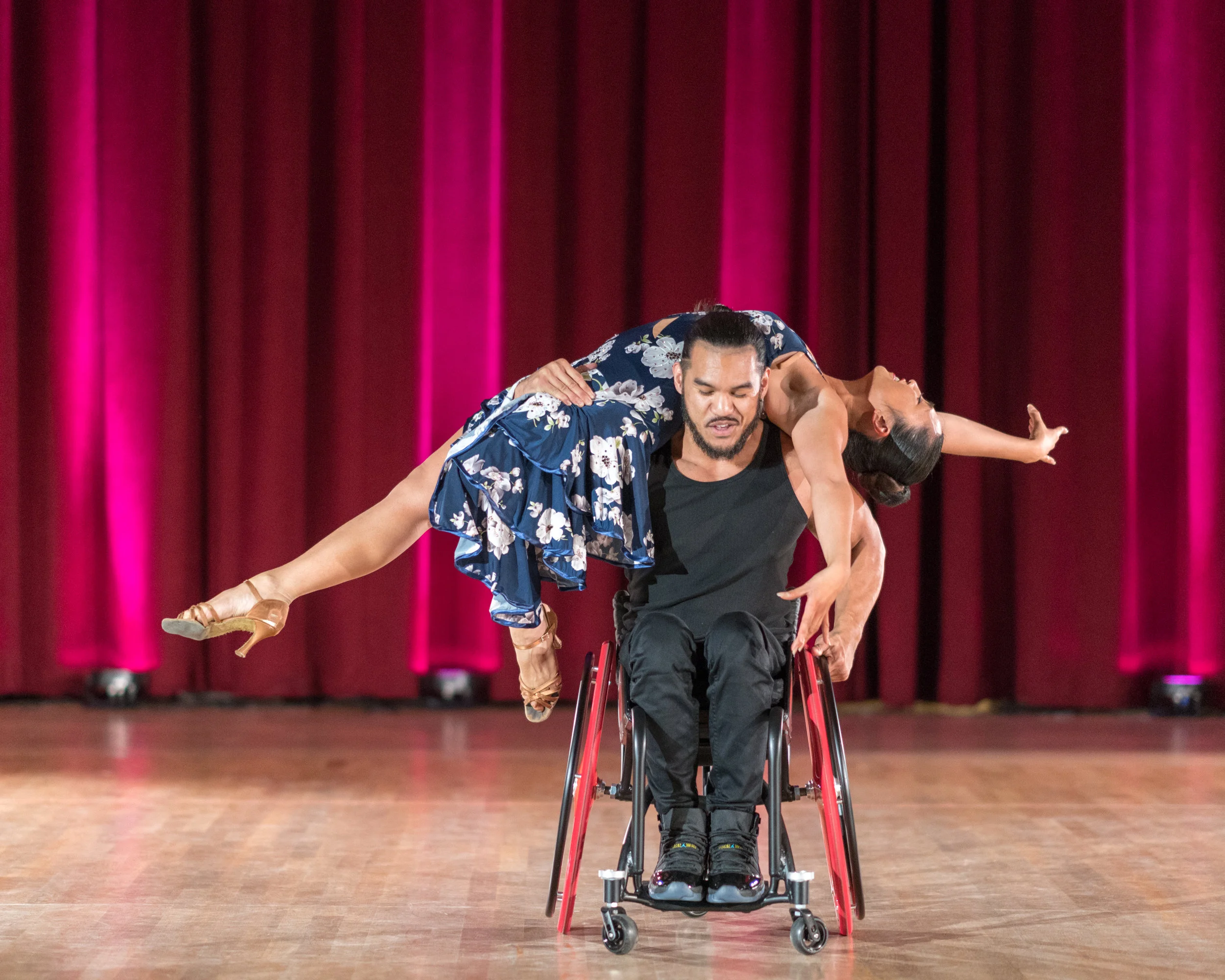 Marisa Hamamoto & Adelfo Cerame Jr. Photo by Michael Hansel.