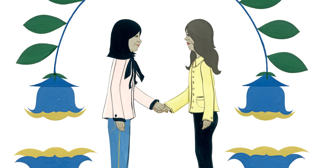 From Rebecca Traister's 2016 New York Times article, " What women get from friendships that they don't get from love ." Illustration by Clare Rojas.