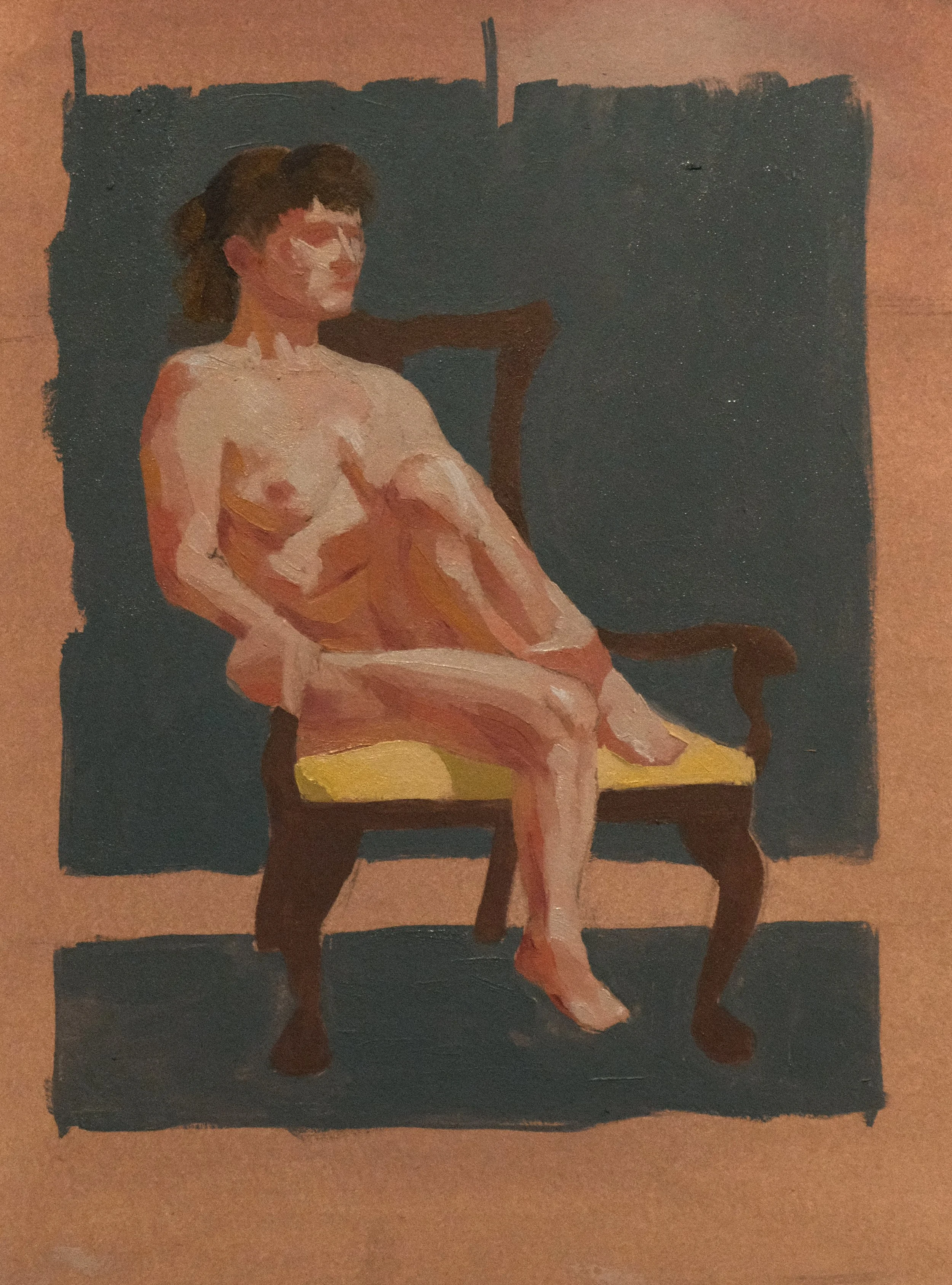 19-6-25 Oil on Paper, 9x12