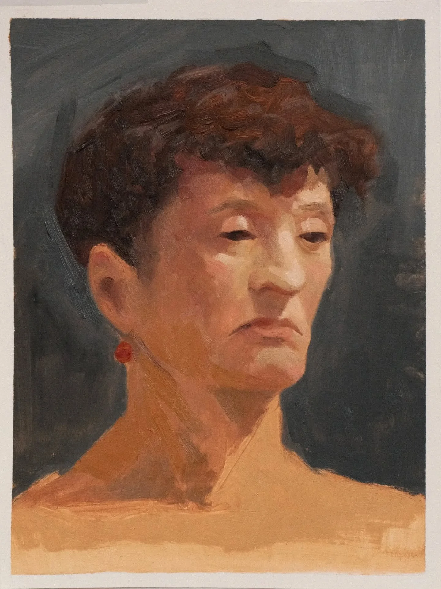 Last night's figure paint @figuramtl 
Happy Friday y'all 

#montrealartist #montrealart #portraitpainting #oilpainting #figurepainting