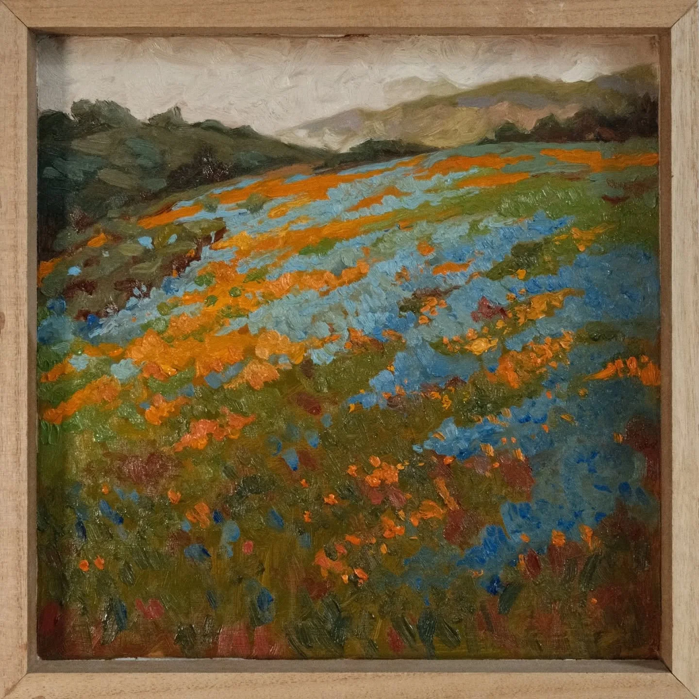 Granville Redmond - Artists study
11x11 oil on board

I've been a fan of Granville Redmond ever since I saw his poppy field paintings. I did a quick color study, mostly so I have something close to his work for our own walls. I might do a much bigger