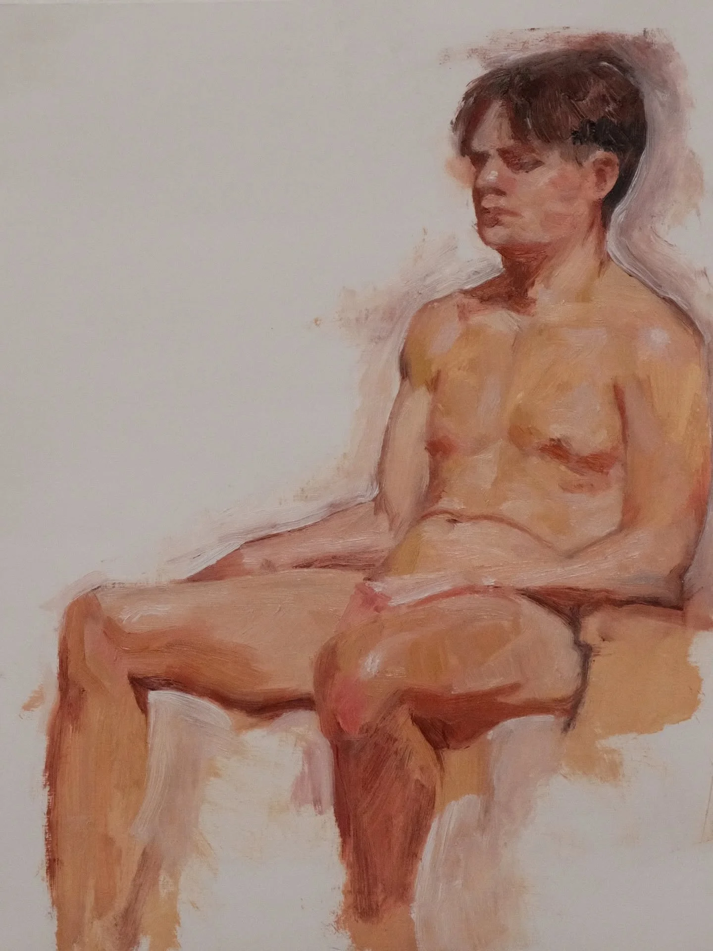 Last night's live session @figuramtl 

#montrealartist 
#montrealart 
#figurepainting 
#oilpainting