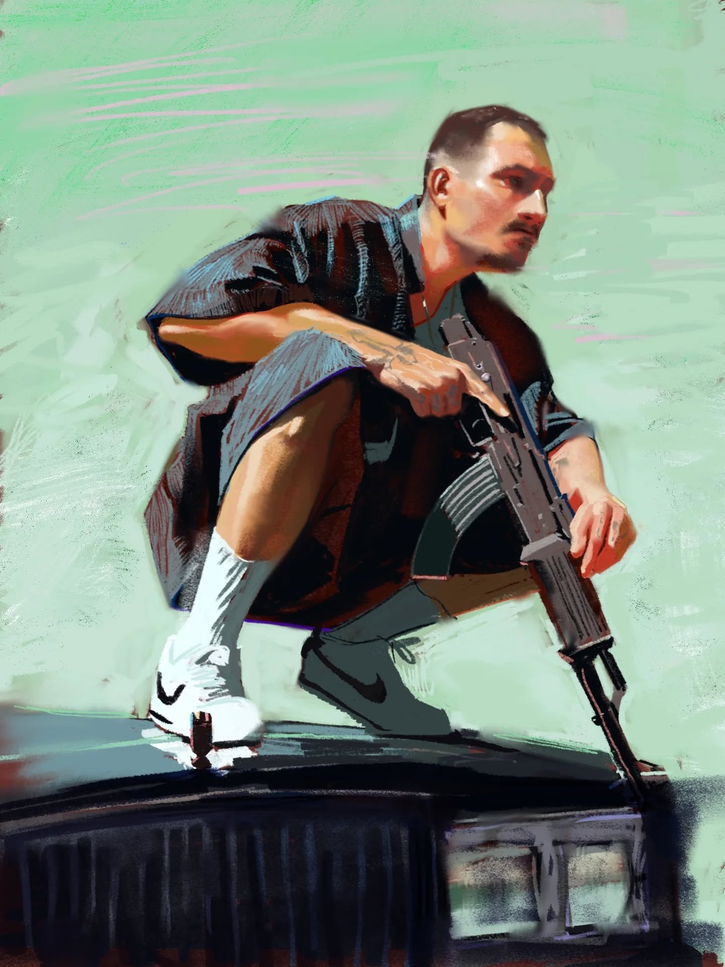#Narcos Mexico

#montrealartist #montrealart #procreate #digitalpainting