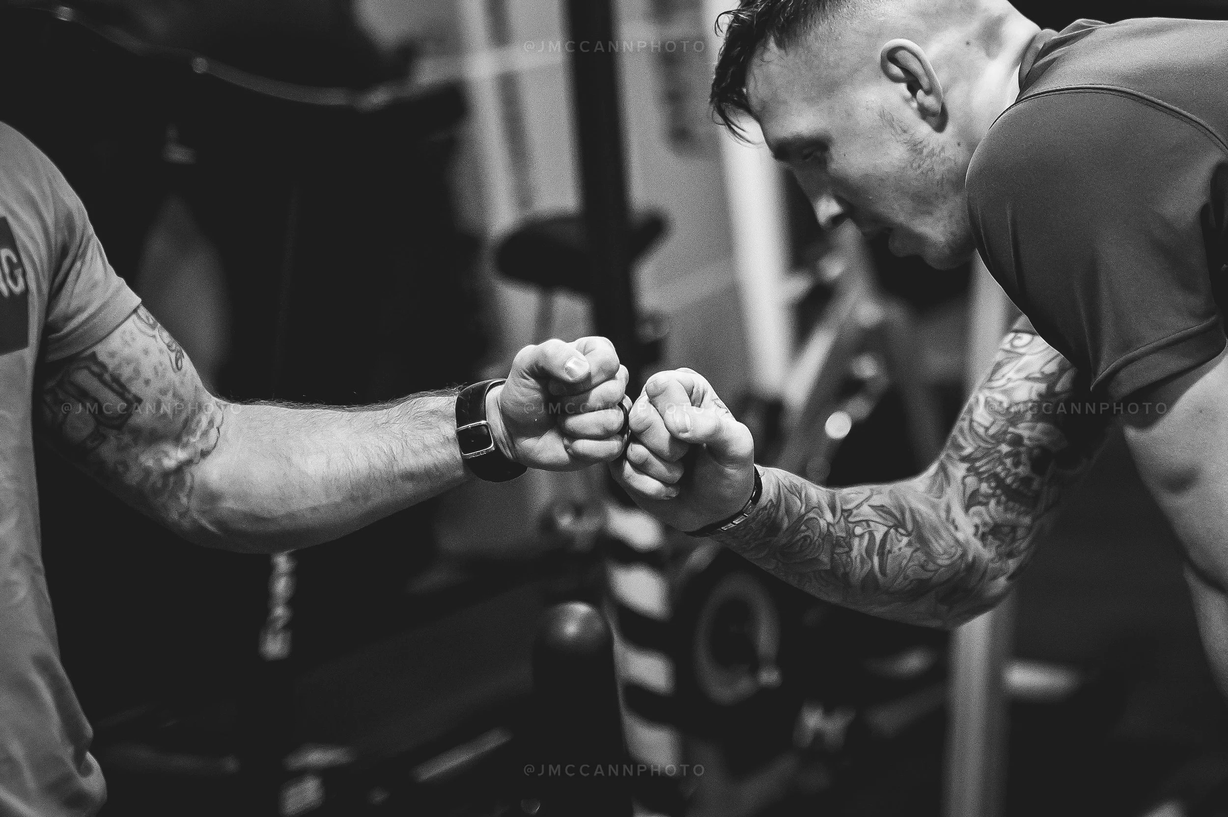 Respect before everything between Rhys and his teammate and coach, Arnaud dos Santos.