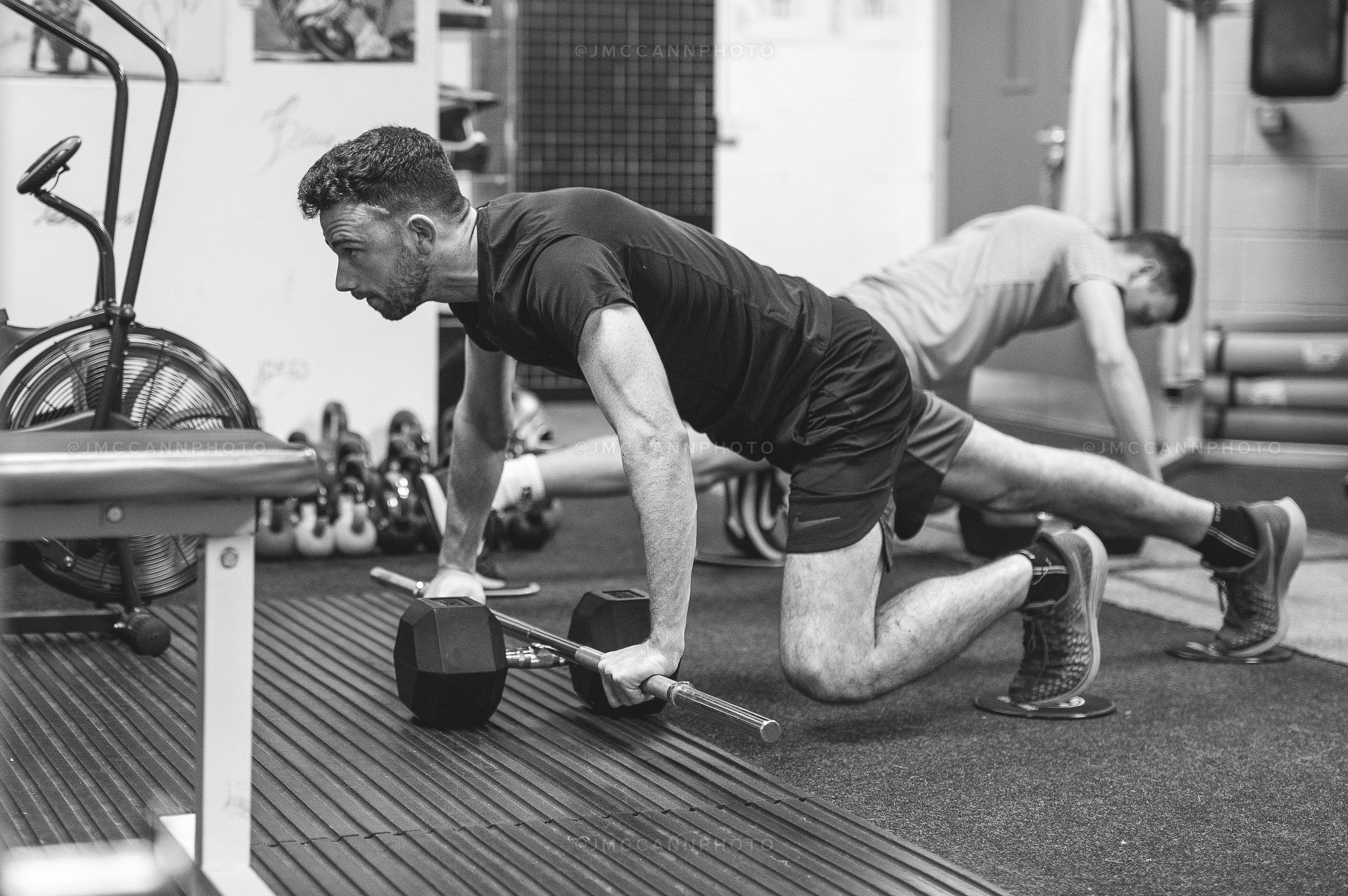 More balance work for Glenn.
