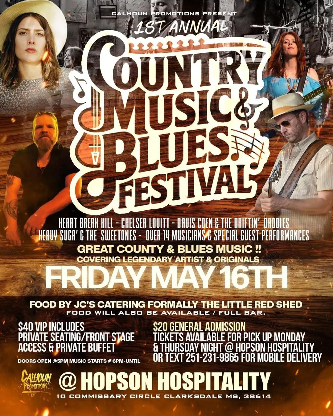 Country Music Blues Festival - 1st Annual