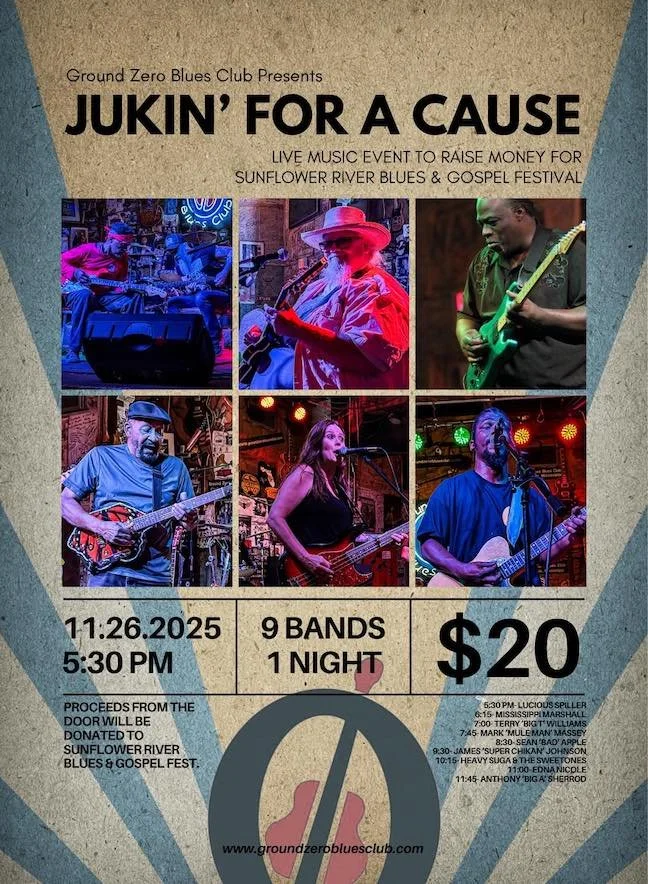 Jukin' For Cause - Sunflower River Blues & Gospel Festival