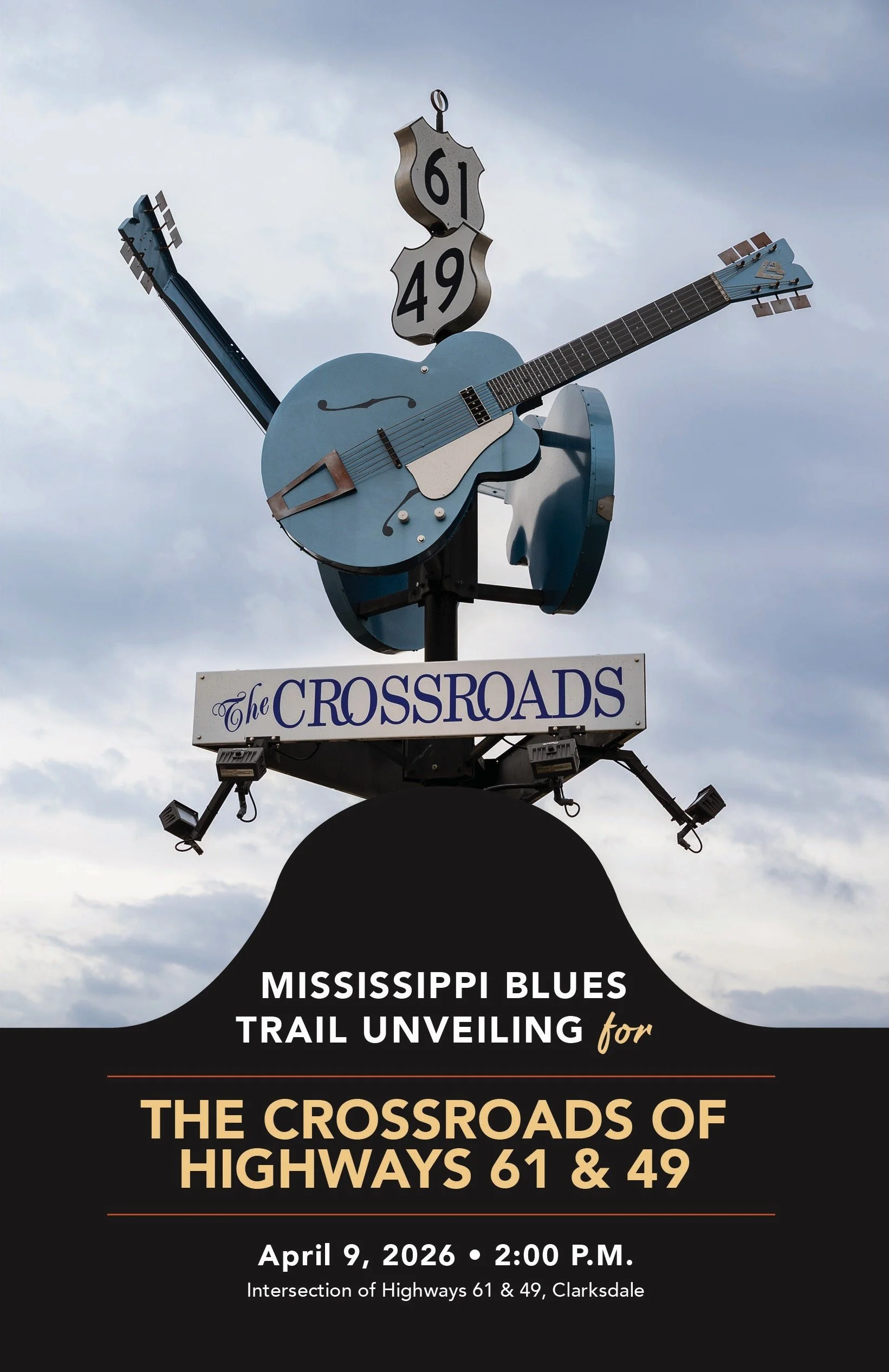 Unveiling New Blues Marker - The Crossroads 