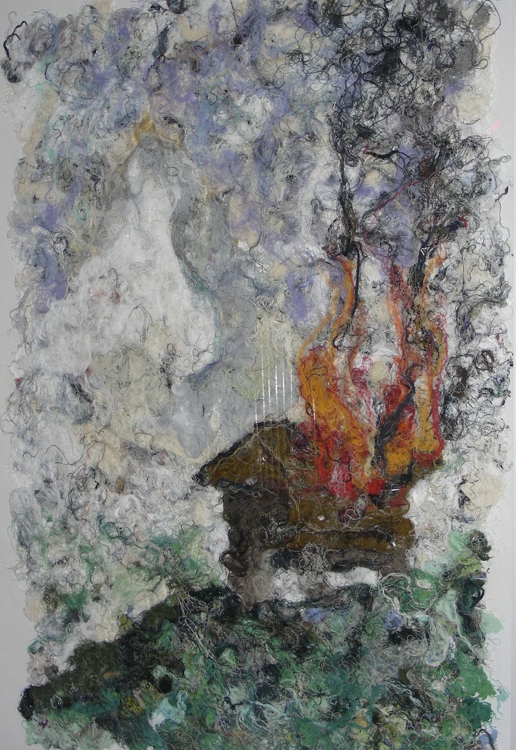 swiss chalet in fire.JPG