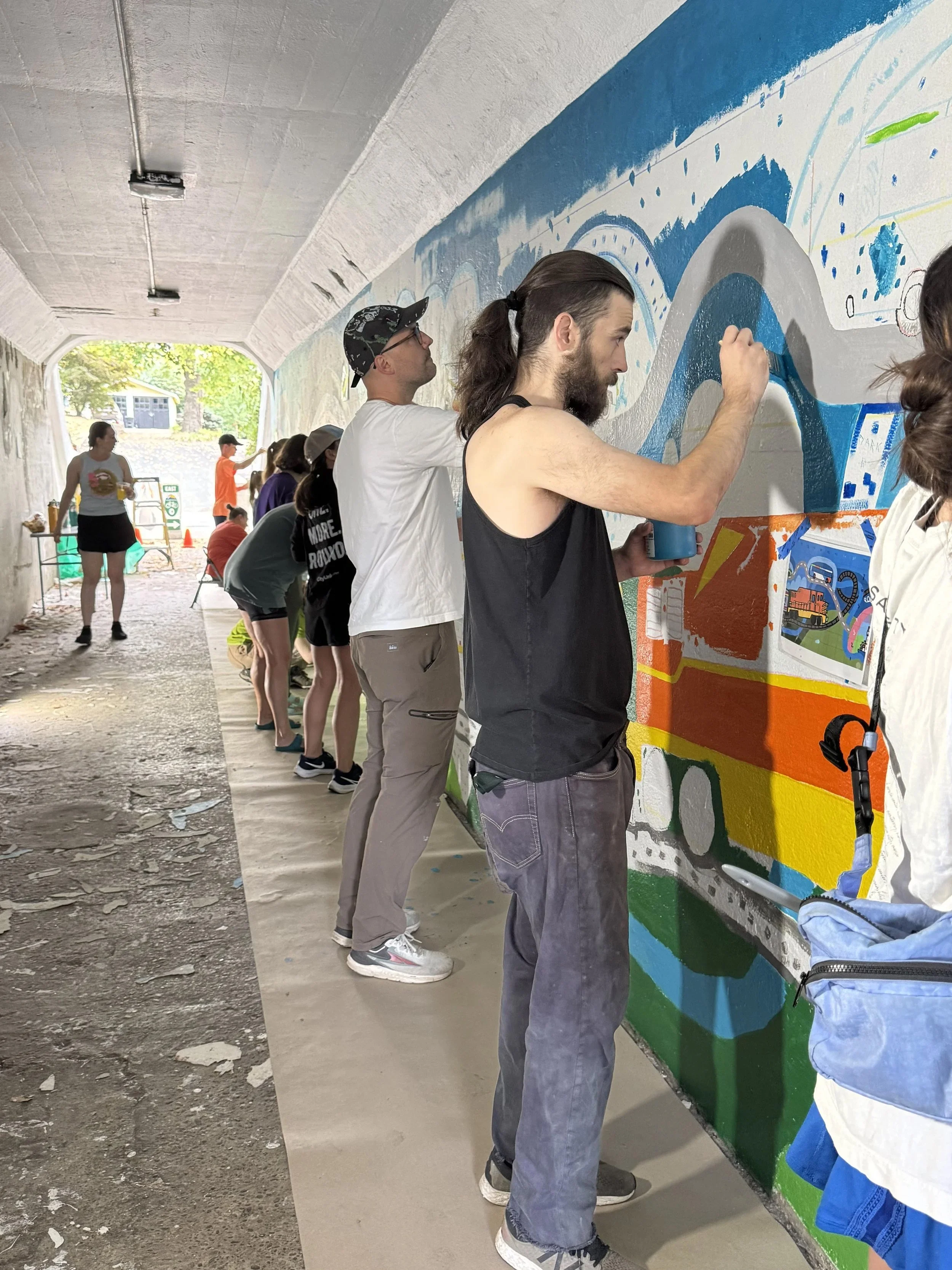 columbia tusculum mural community paint day.jpg