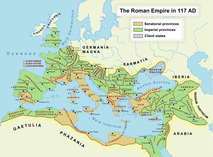 Rome, before its world moved on