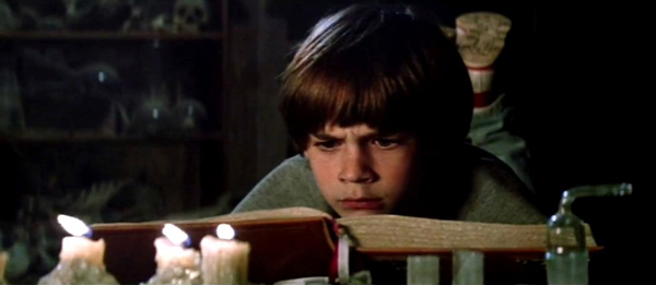 Bastian reads the Neverending Story