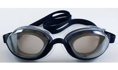 Black/Grey with Clear Metallic Lens