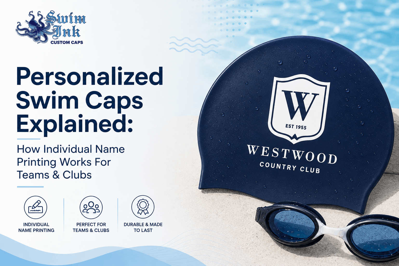 Personalized Swim Caps Explained: How Individual Name Printing Works For Teams &amp; Clubs